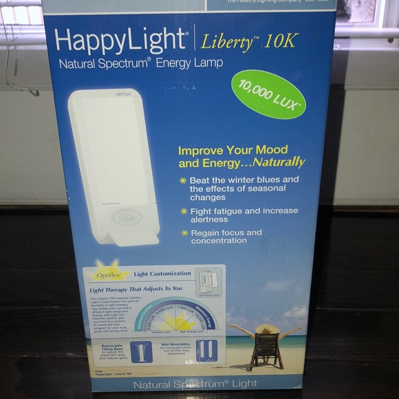 Happy Light/Natural Spectrum Energy Lamp. New in Box! - Picture 1 of 5